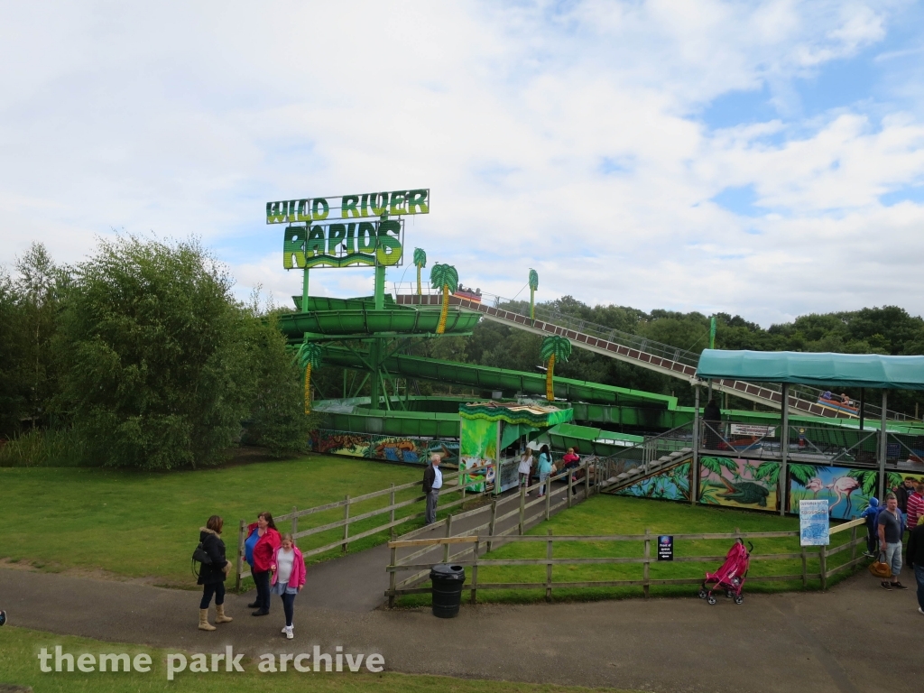 Wild River Rapids at Lightwater Valley