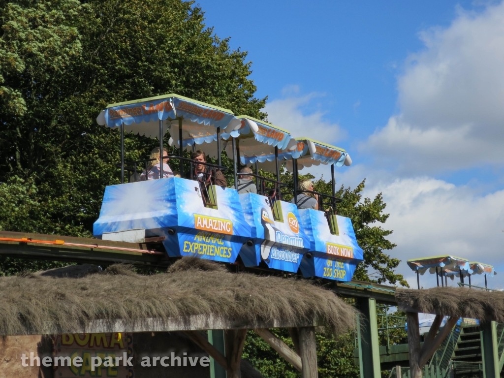 Zoo Monorail at Flamingo Land