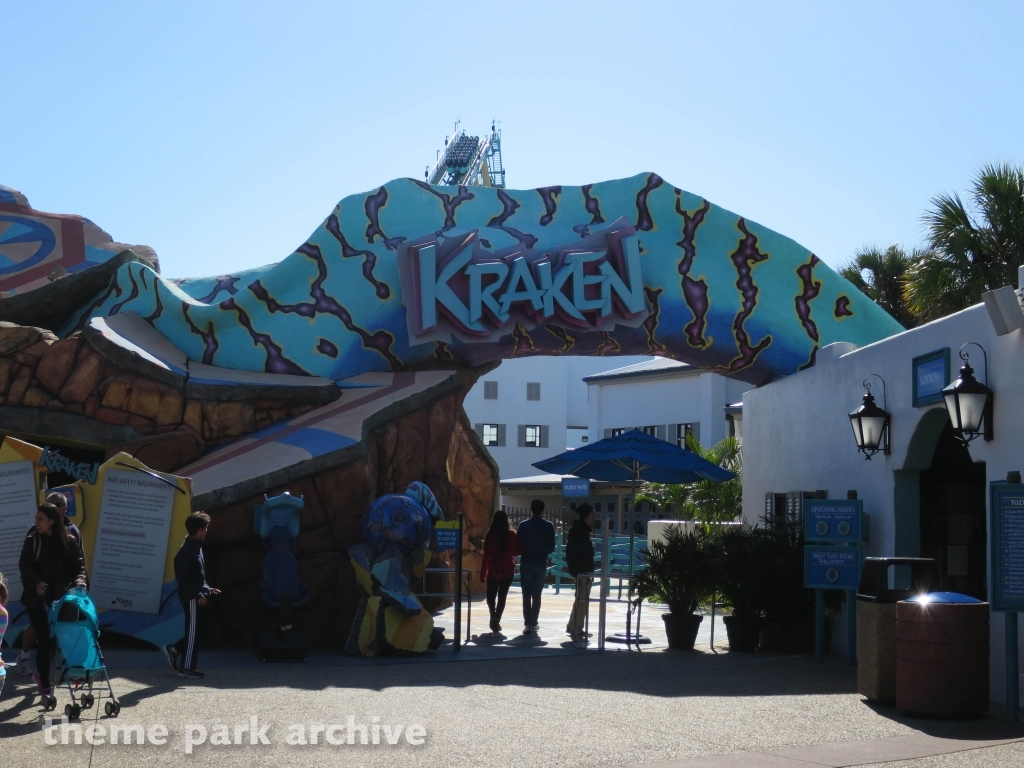 Kraken at SeaWorld Orlando