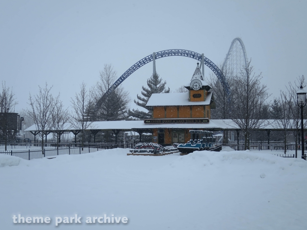 CP & LE Railroad at Cedar Point