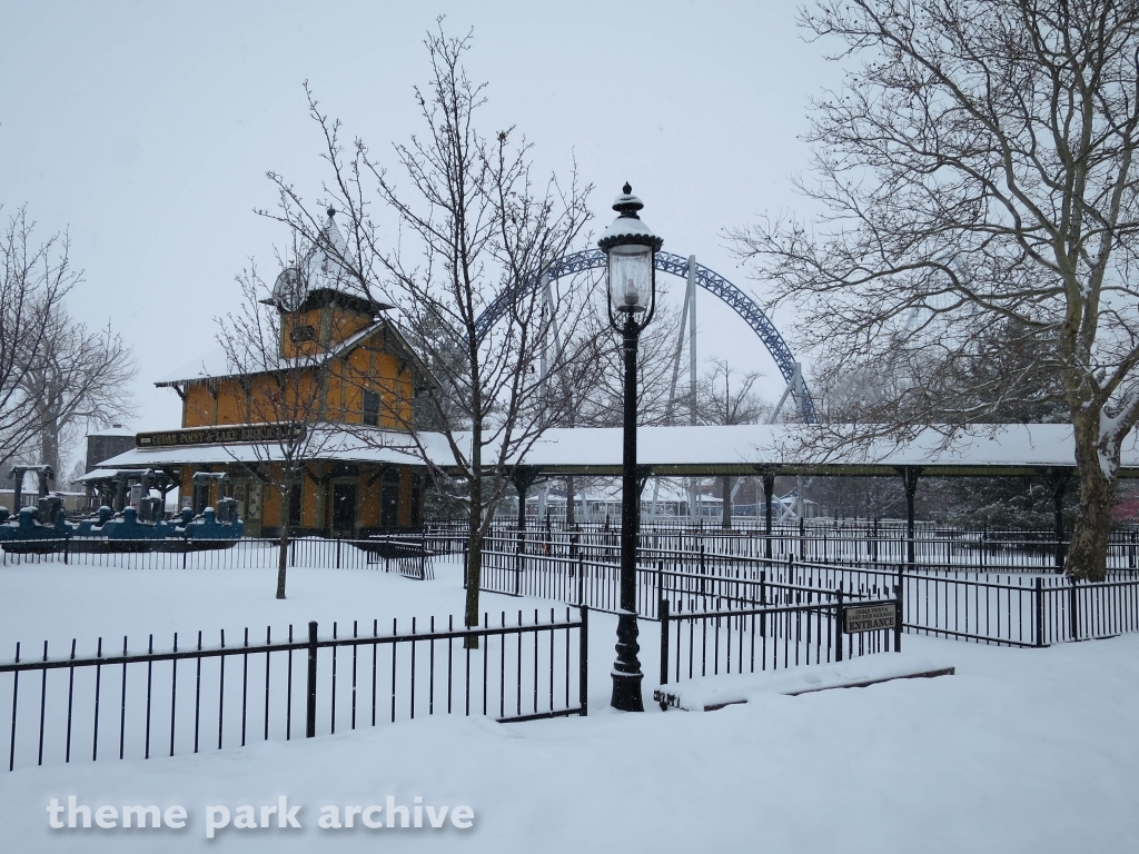 CP & LE Railroad at Cedar Point