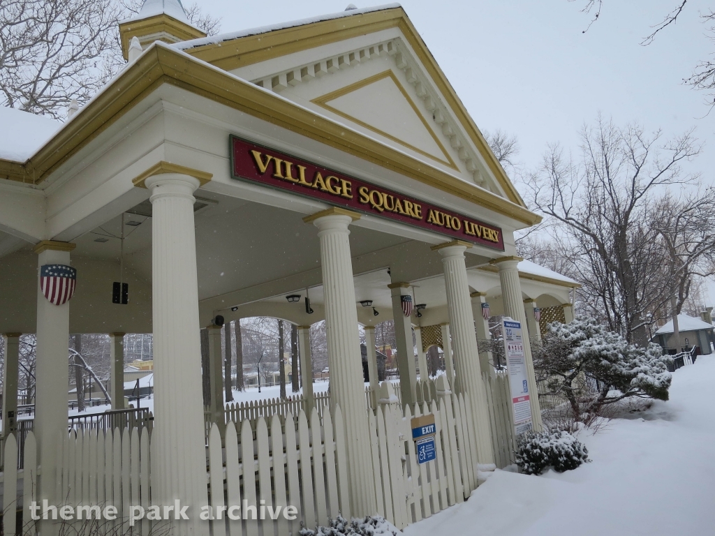 Antique Cars at Cedar Point