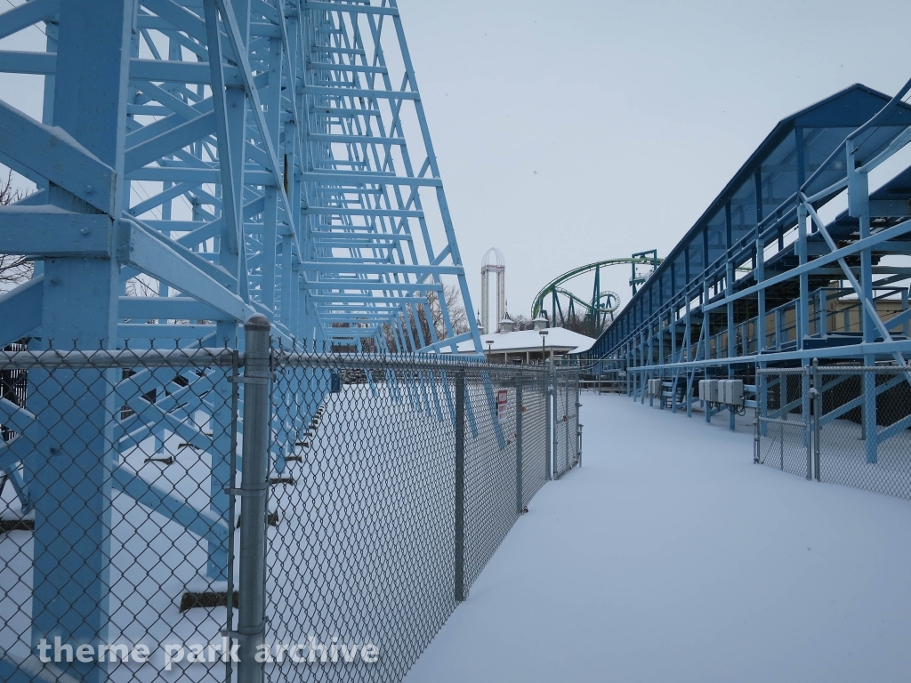 Blue Streak at Cedar Point