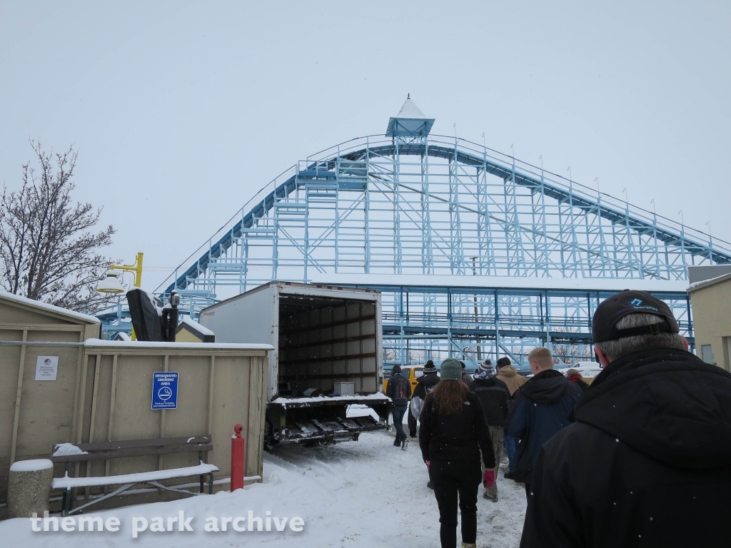 Blue Streak at Cedar Point