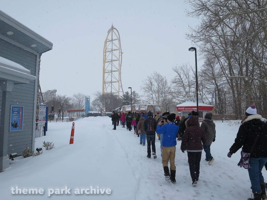 Top Thrill Dragster at Cedar Point