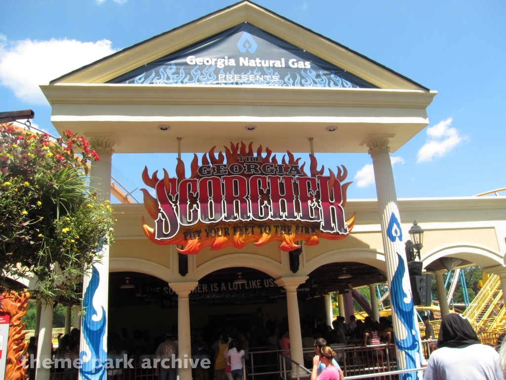 Georgia Scorcher at Six Flags Over Georgia