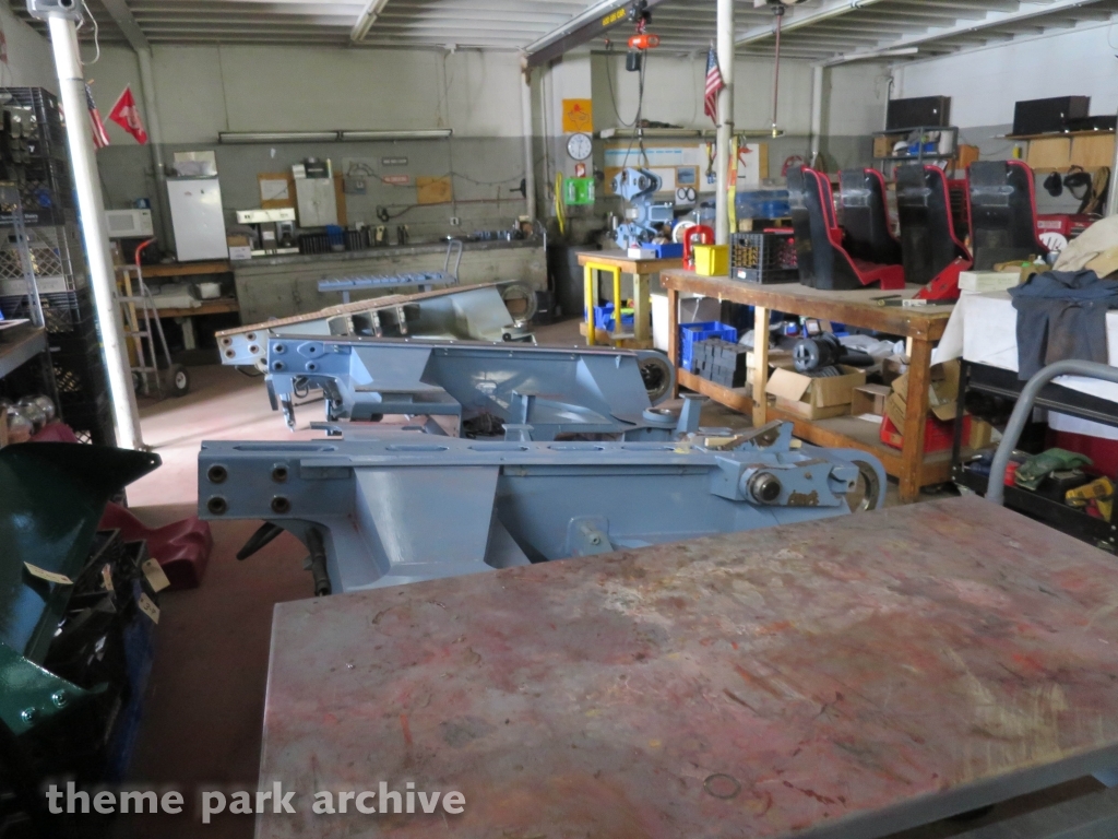 Maintenance Building at Cedar Point