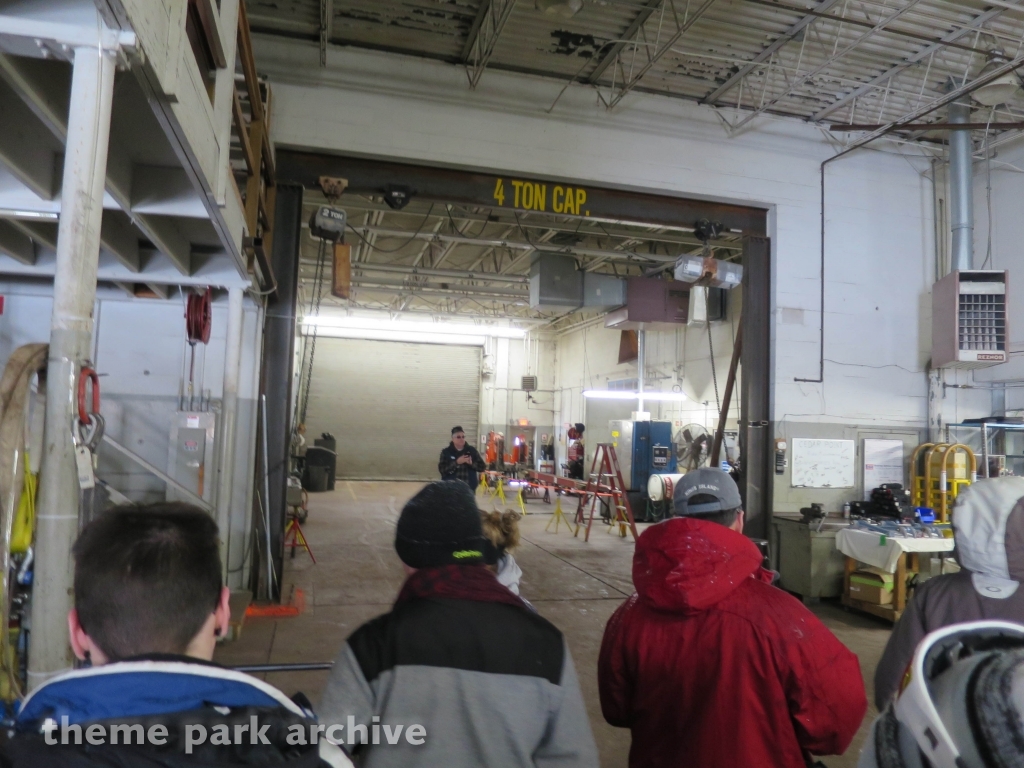 Maintenance Building at Cedar Point