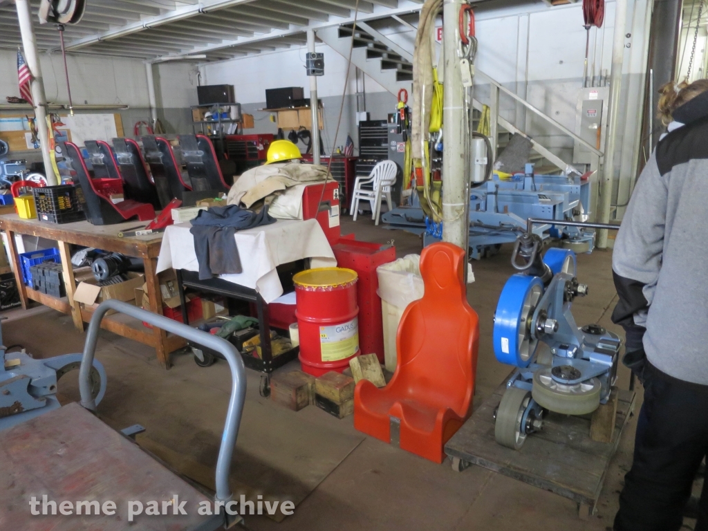 Maintenance Building at Cedar Point