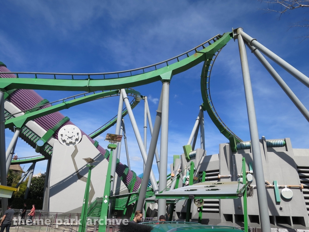 The Incredible Hulk Coaster at Universal City Walk Orlando