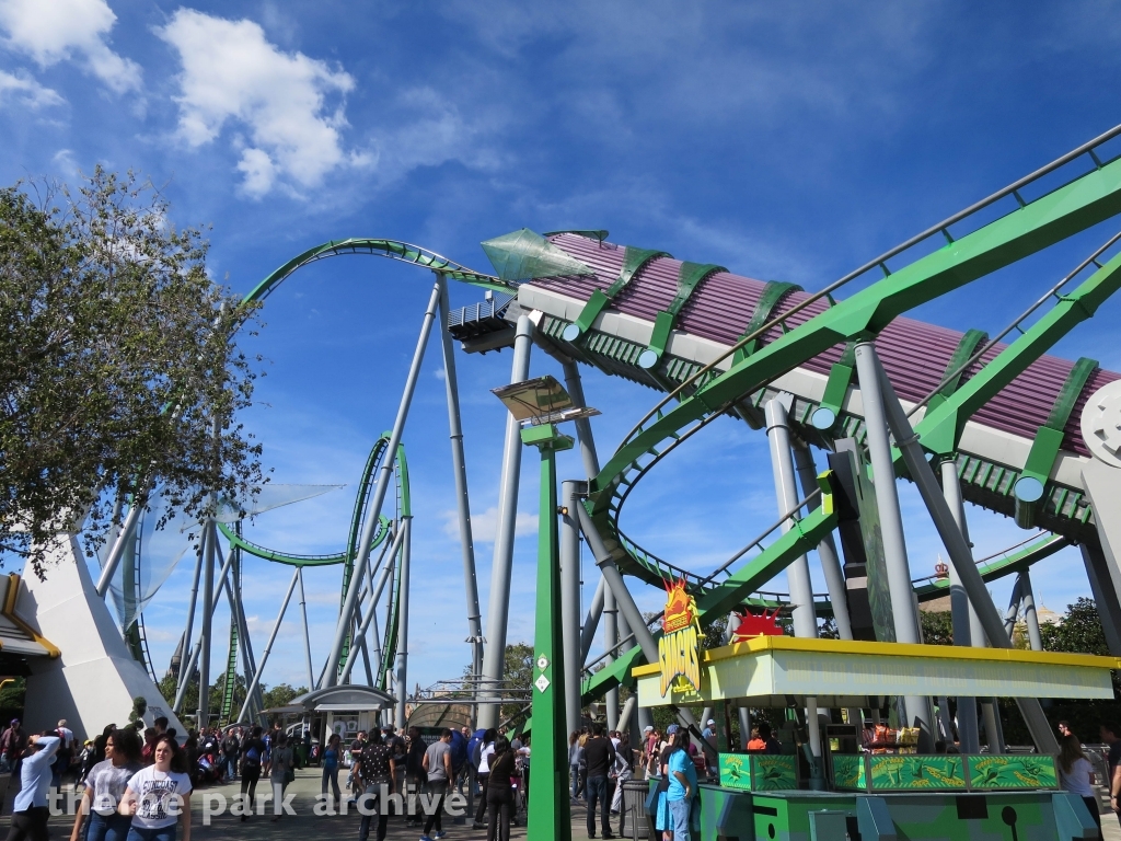 The Incredible Hulk Coaster at Universal City Walk Orlando