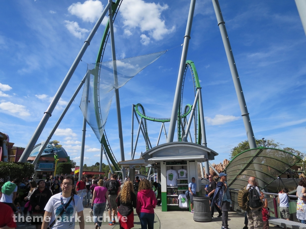The Incredible Hulk Coaster at Universal City Walk Orlando