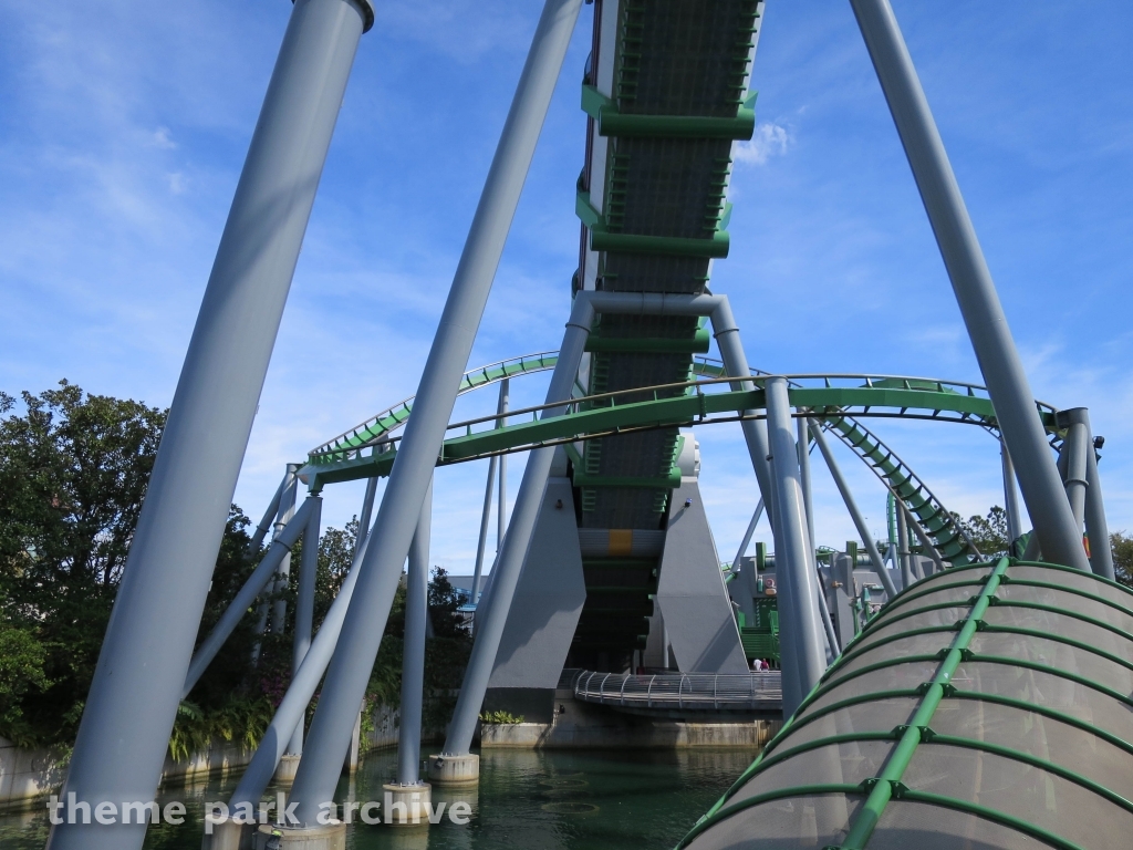 The Incredible Hulk Coaster at Universal City Walk Orlando