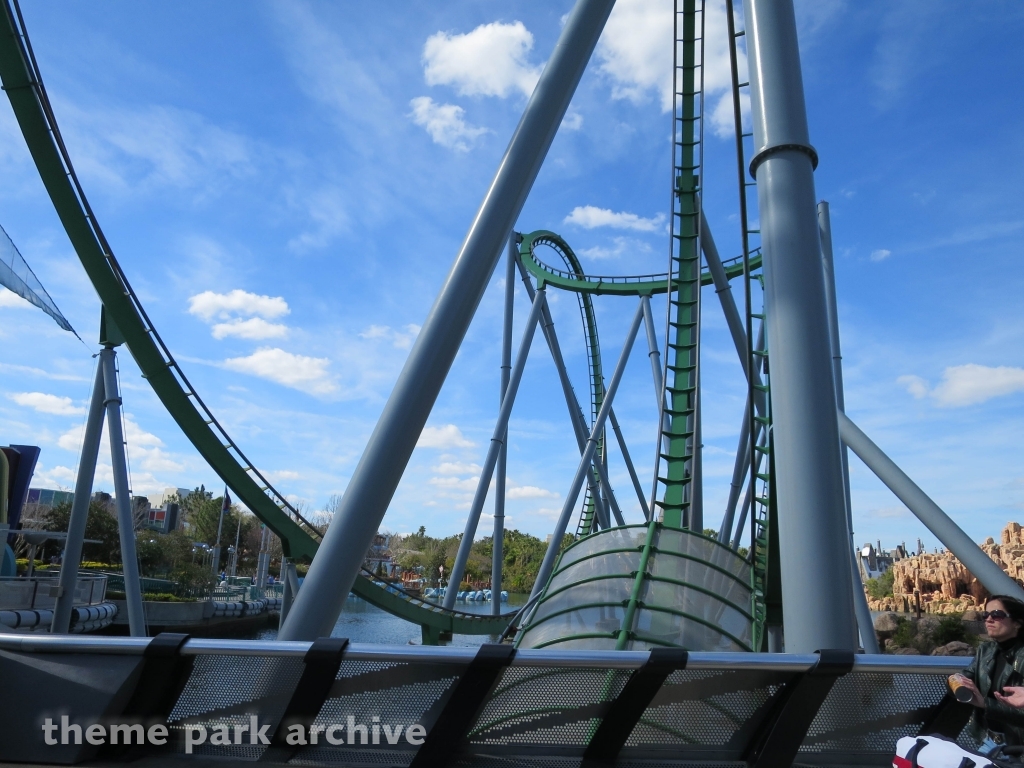 The Incredible Hulk Coaster at Universal City Walk Orlando