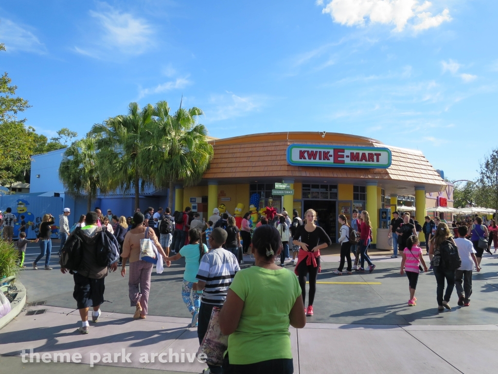 Simpsons Fast Food Boulevard at Universal City Walk Orlando