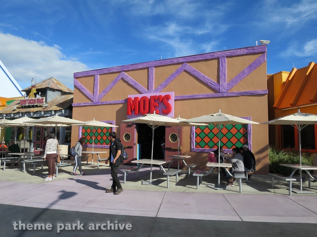 Simpsons Fast Food Boulevard at Universal City Walk Orlando