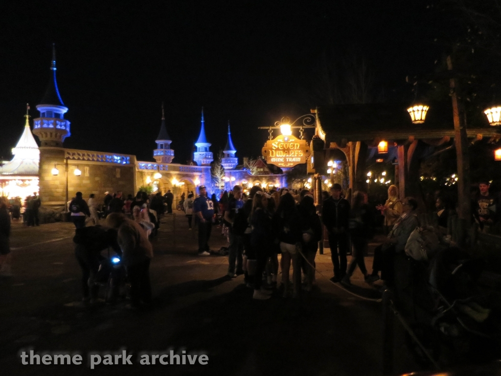 Snow White and the Seven Dwarves Mine Train at Magic Kingdom