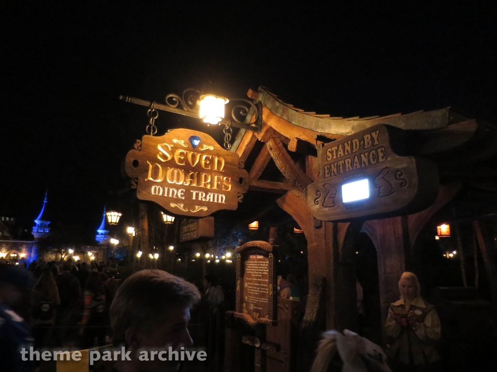 Snow White and the Seven Dwarves Mine Train at Magic Kingdom