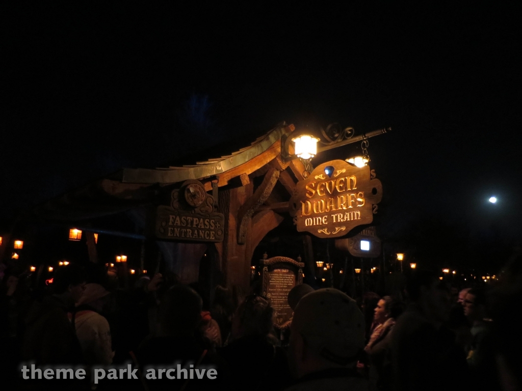 Snow White and the Seven Dwarves Mine Train at Magic Kingdom