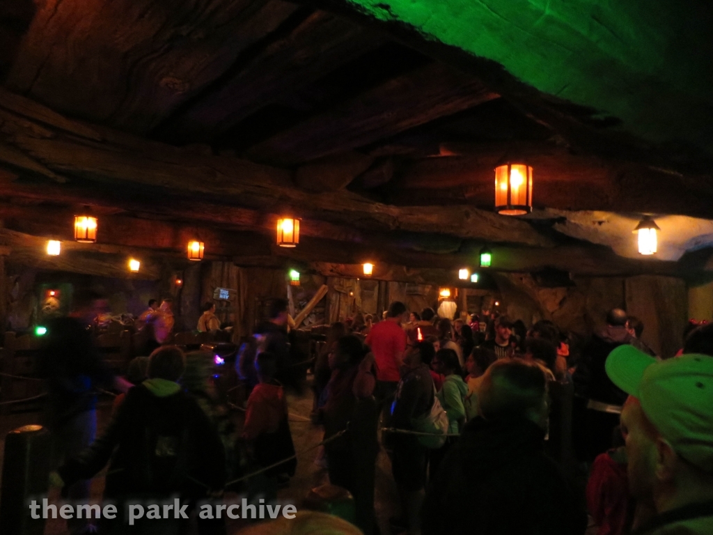 Snow White and the Seven Dwarves Mine Train at Magic Kingdom