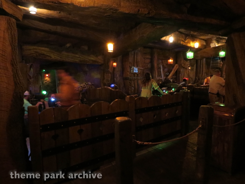 Snow White and the Seven Dwarves Mine Train at Magic Kingdom