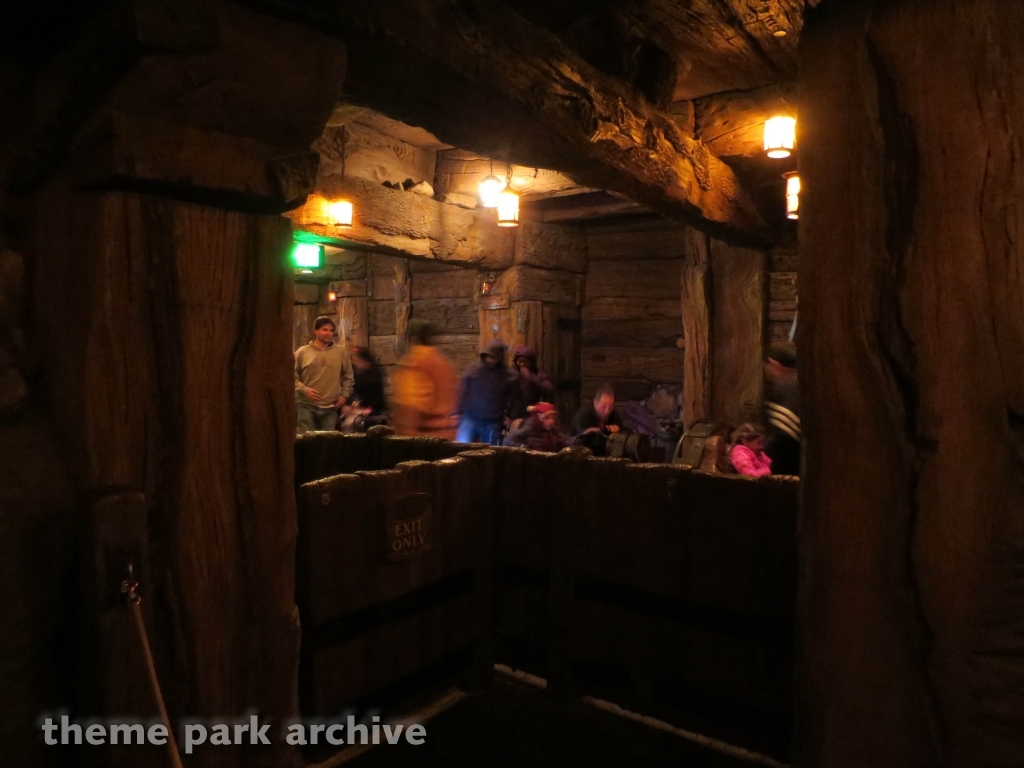 Snow White and the Seven Dwarves Mine Train at Magic Kingdom
