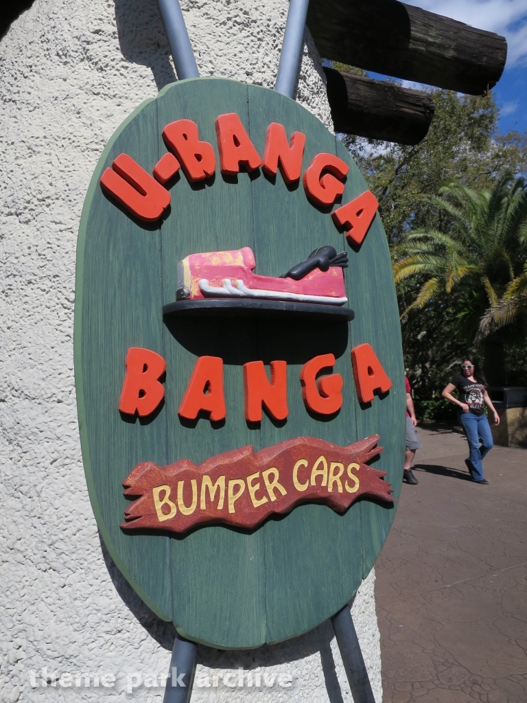U Banga Banga Bumper Cars at Busch Gardens Tampa