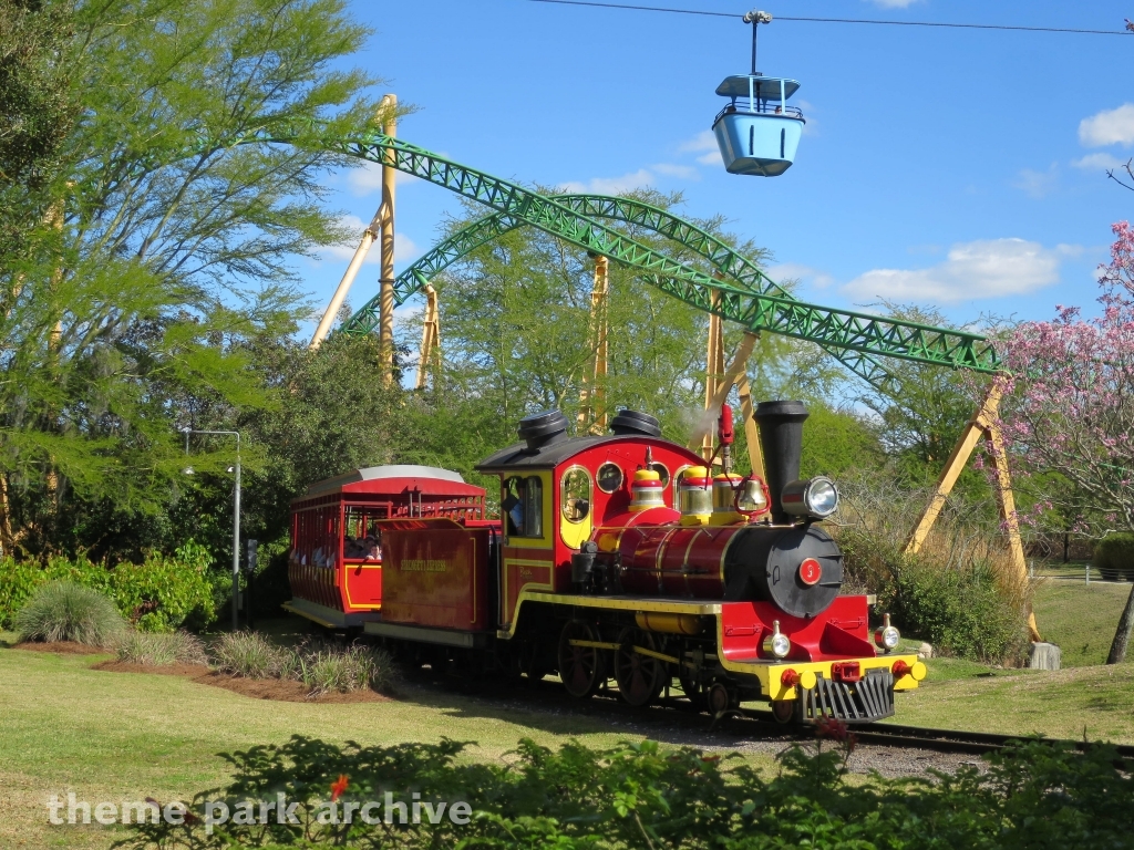 Train at Busch Gardens Tampa