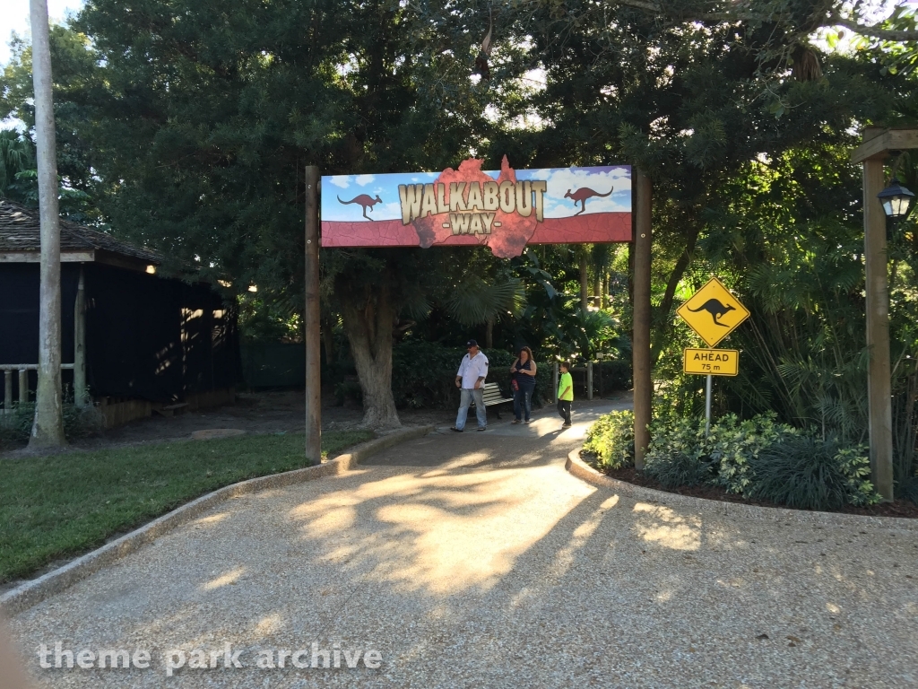 Walkabout Way at Busch Gardens Tampa