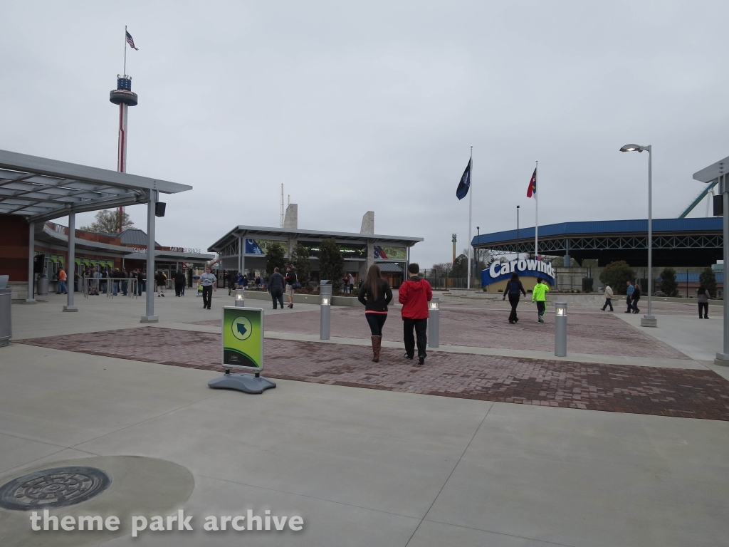 Entrance at Carowinds