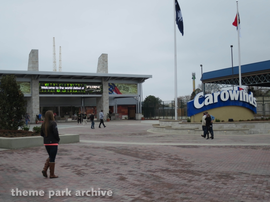 Entrance at Carowinds