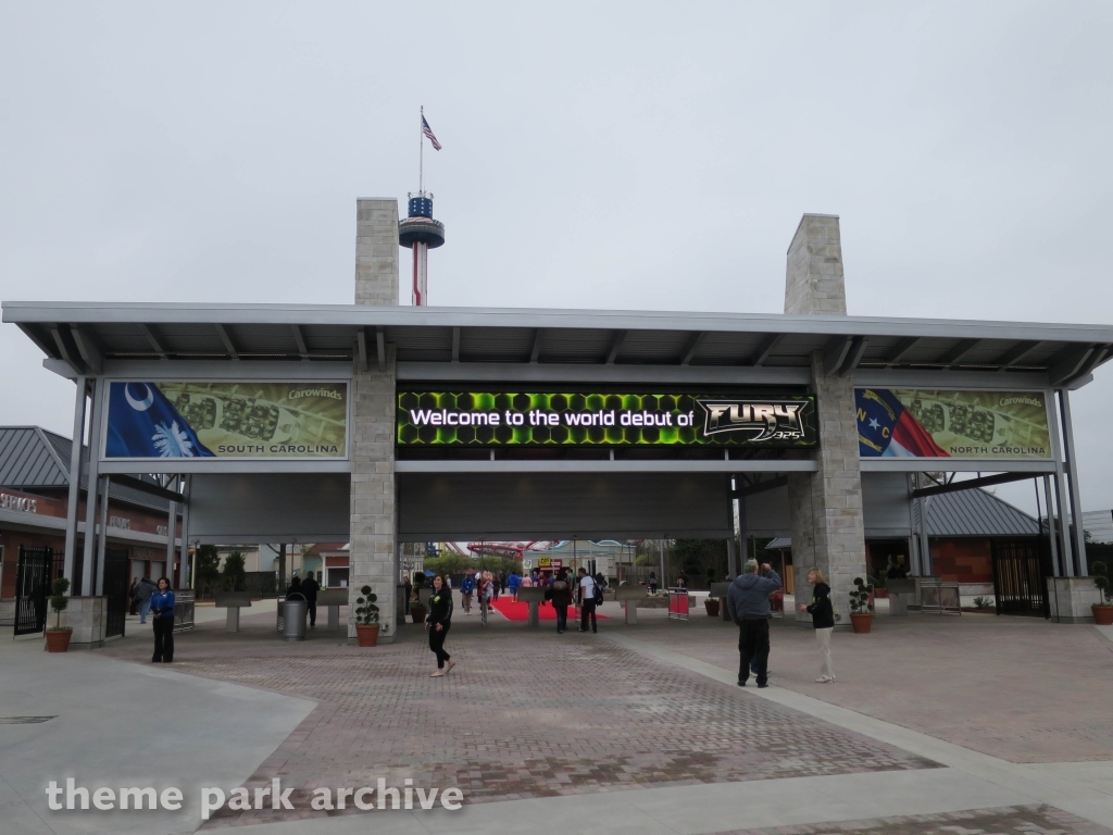 Entrance at Carowinds