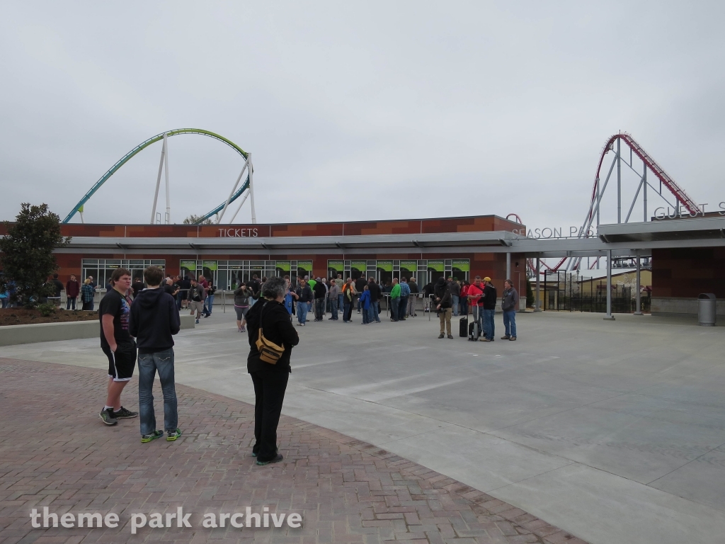Entrance at Carowinds