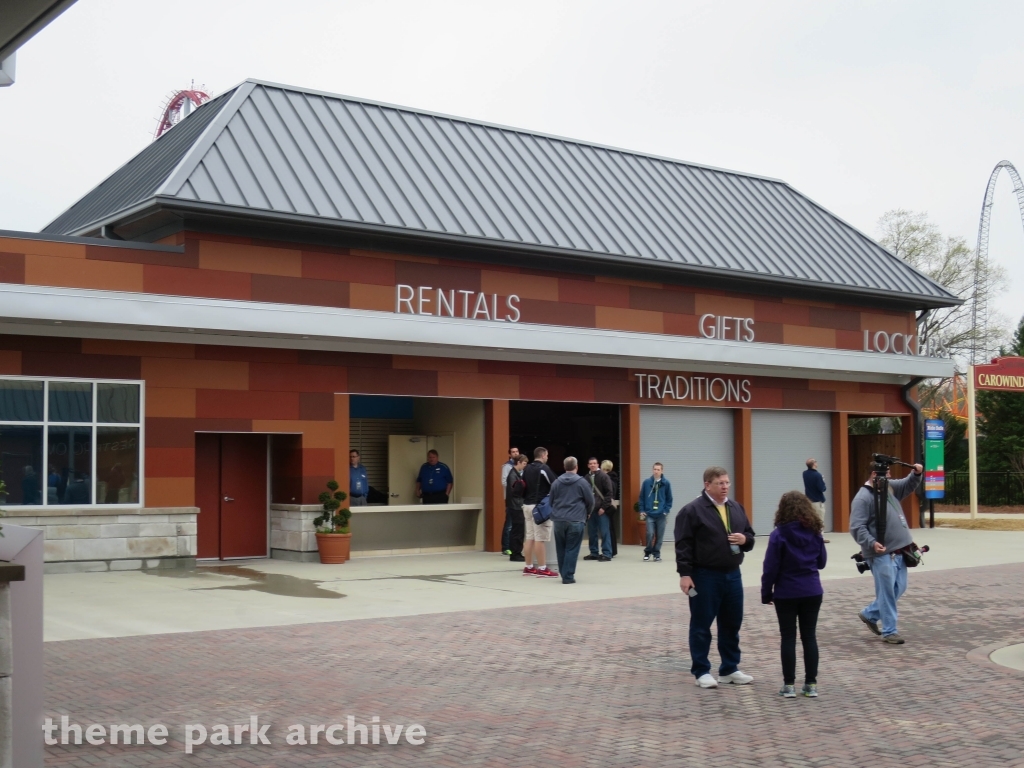 Entrance at Carowinds