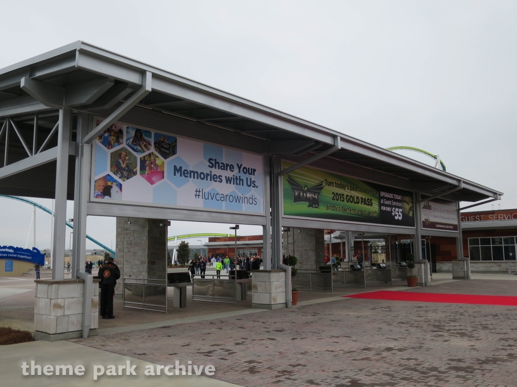 Entrance at Carowinds