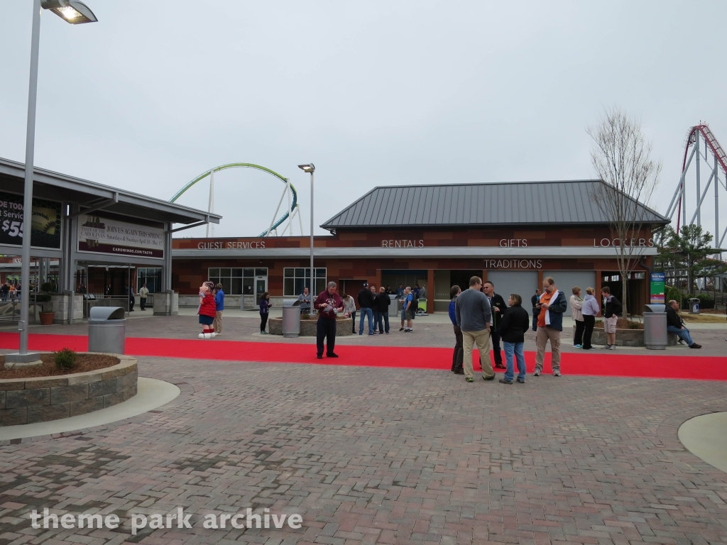 Entrance at Carowinds