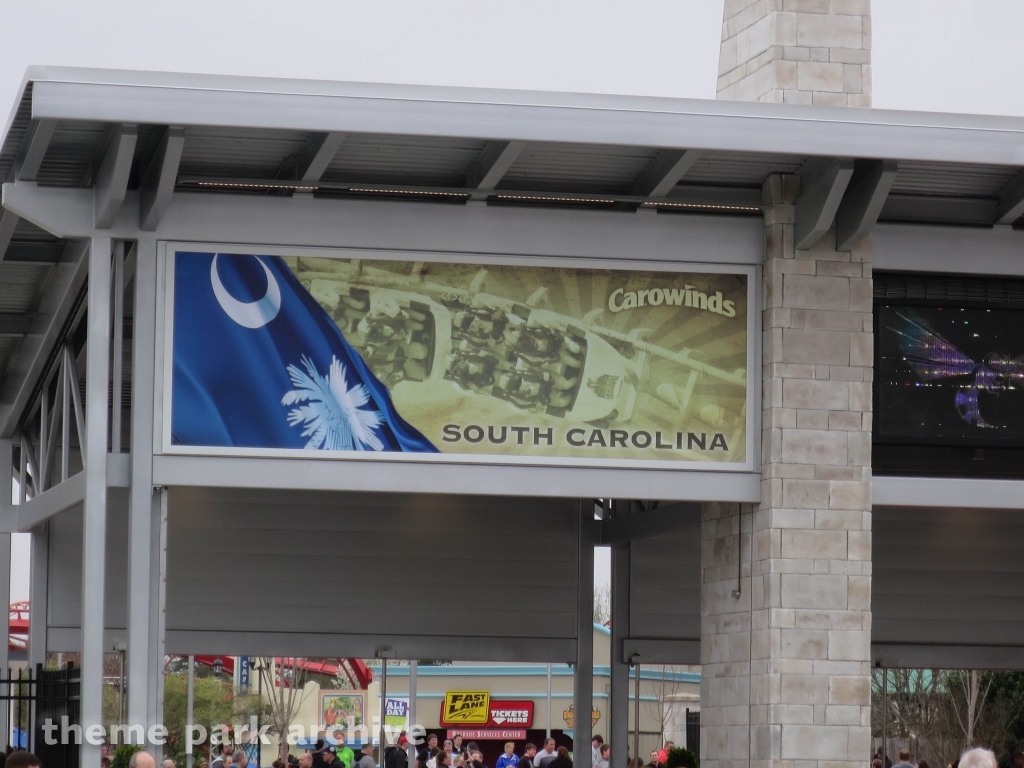 Entrance at Carowinds