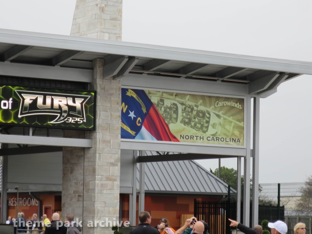Entrance at Carowinds