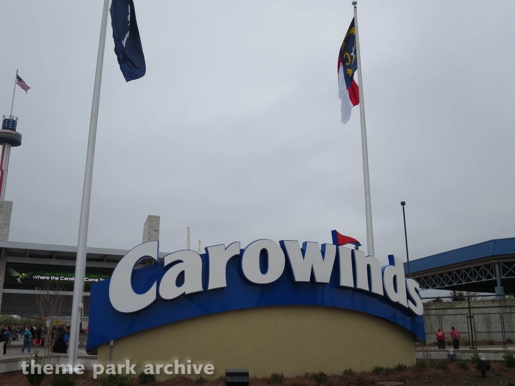 Entrance at Carowinds