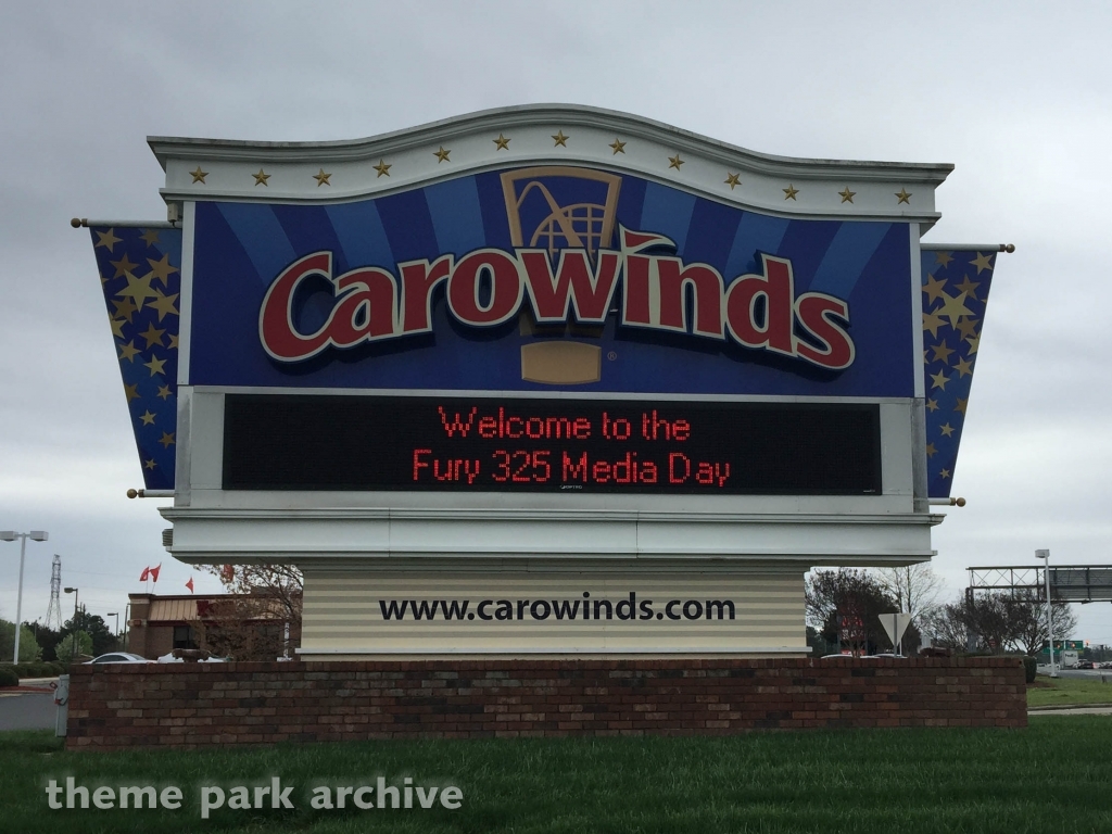 Entrance at Carowinds