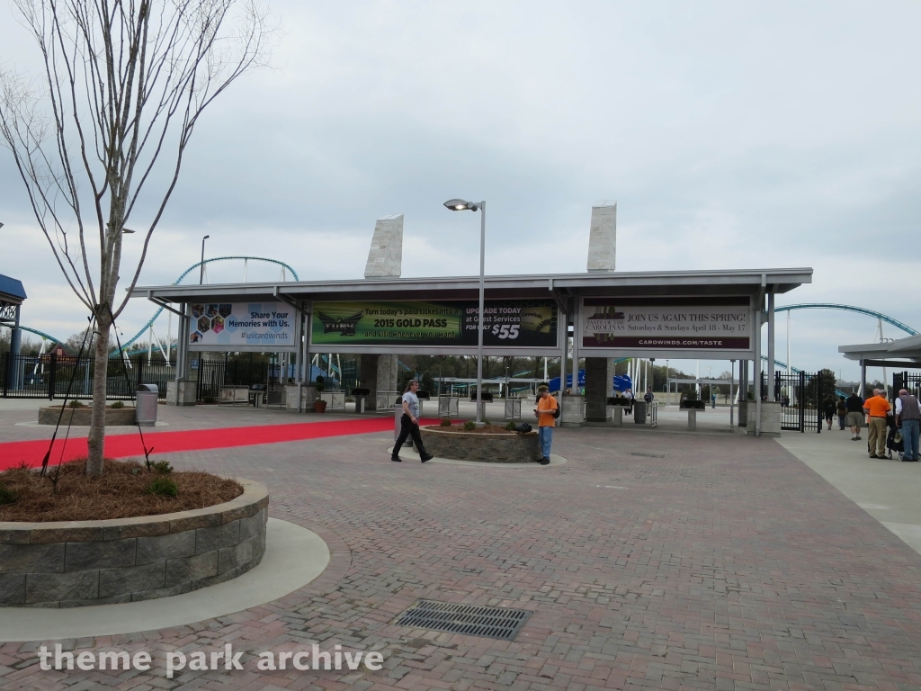 Entrance at Carowinds