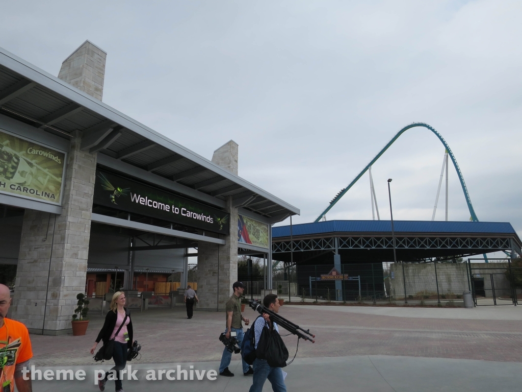 Entrance at Carowinds