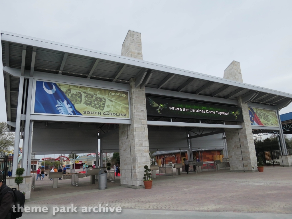 Entrance at Carowinds