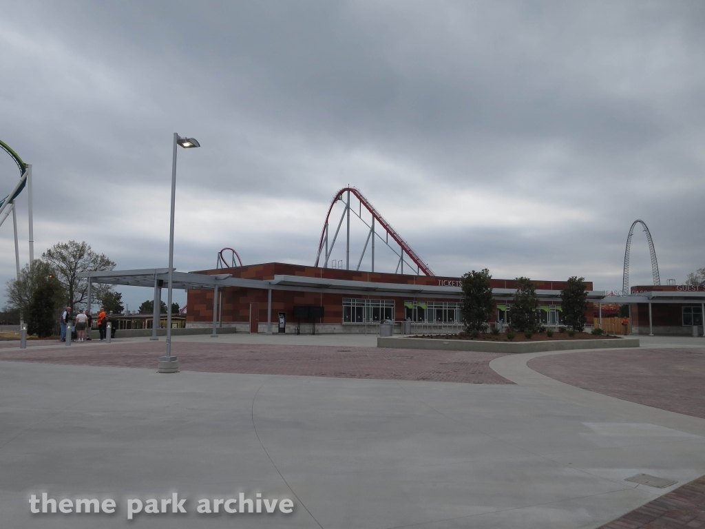 Entrance at Carowinds