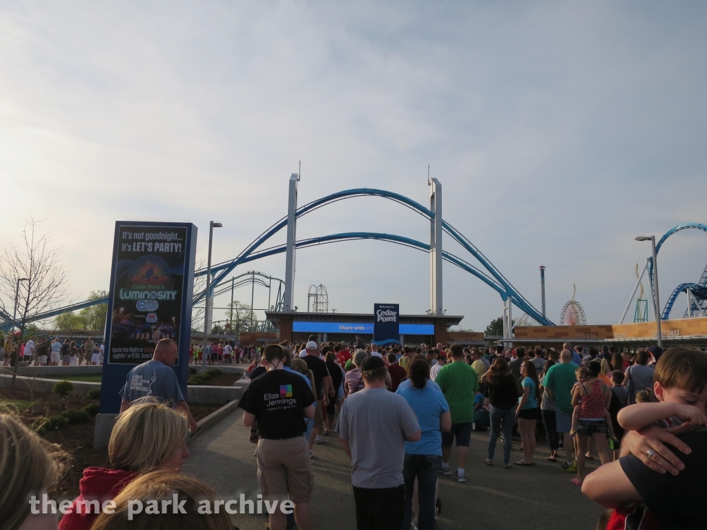 Entrance at Cedar Point