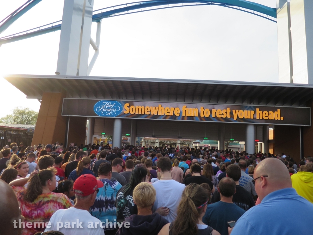 Entrance at Cedar Point