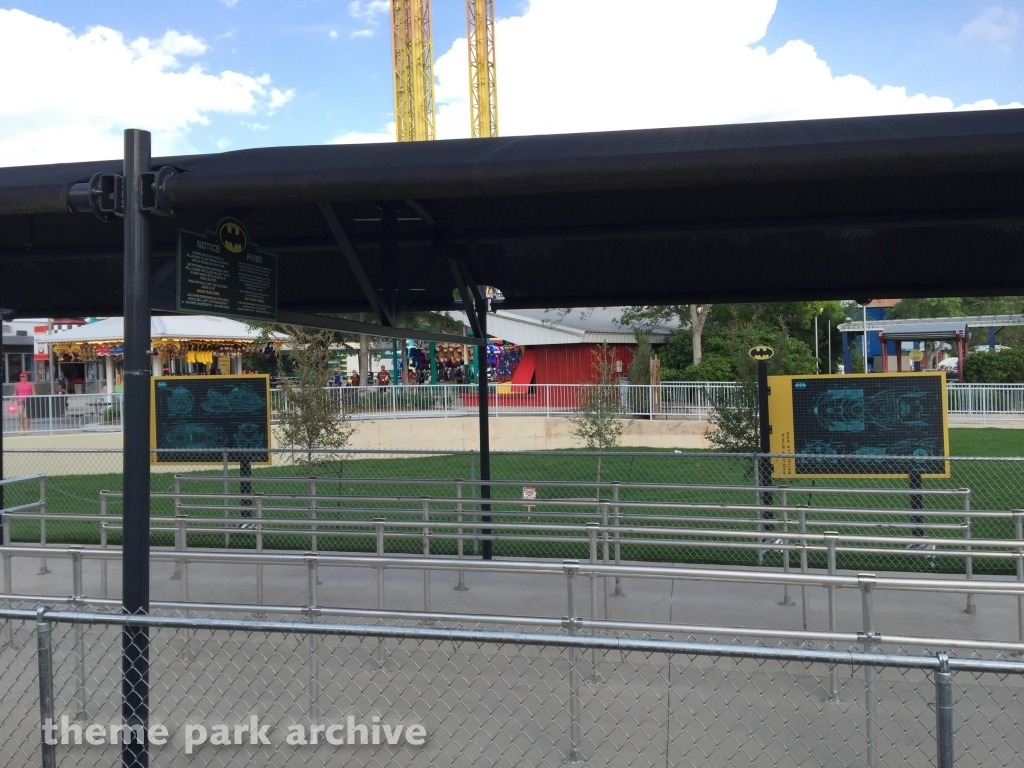 Batman The Ride at Six Flags Fiesta Texas