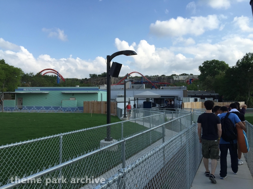 Batman The Ride at Six Flags Fiesta Texas