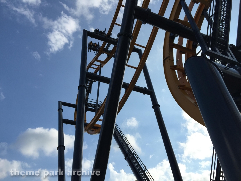 Batman The Ride at Six Flags Fiesta Texas