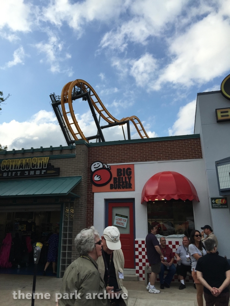 Batman The Ride at Six Flags Fiesta Texas